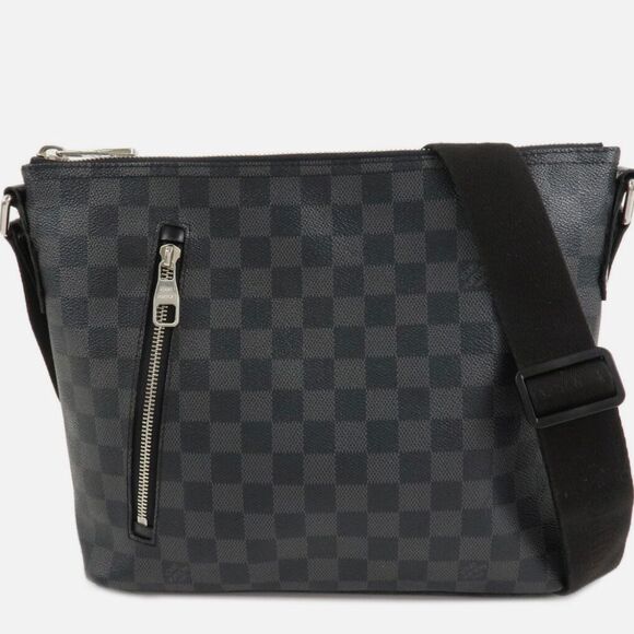 💎✨BEAUTIFUL✨💎 Authentic LOUIS VUITTON Damier Graphite Mick PM Black Bag - Picture 2 of 7